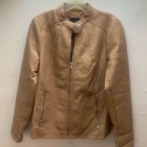 Ana imitation leather jacket